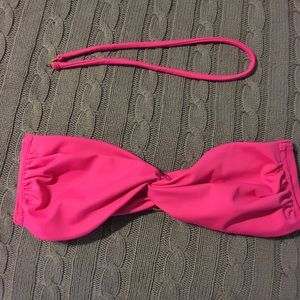 Hot Pink Victoria’s Secret Bandeau XS